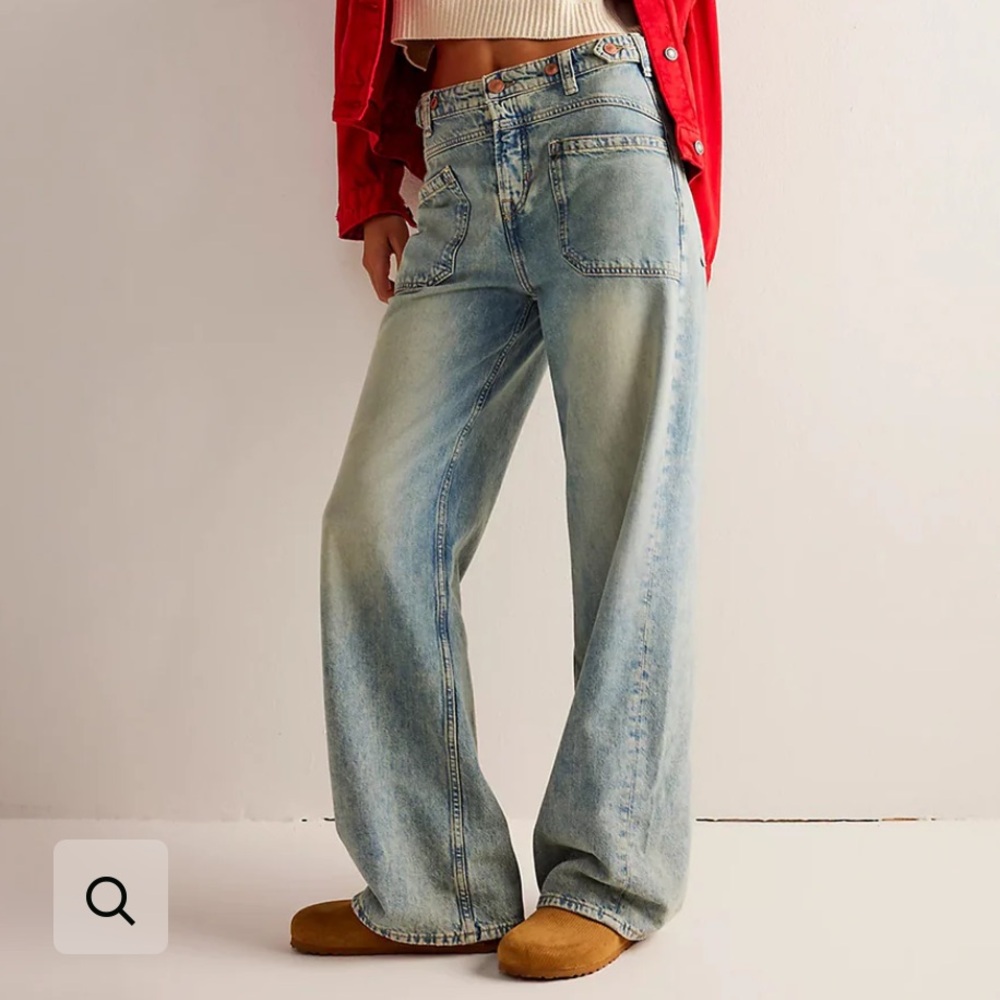Free people Palmer cuff jeans